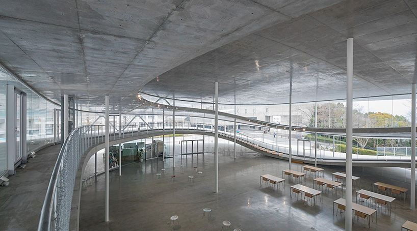 kazuyo sejima-designed osaka art university facility photographed by vincent hecht