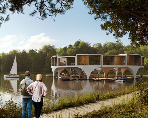 with 'land ahoy', smartvoll protects the austrian shoreline by occupying the water