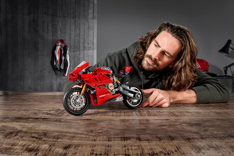 LEGO collaborates with ducati to build its first multi-gear super bike model