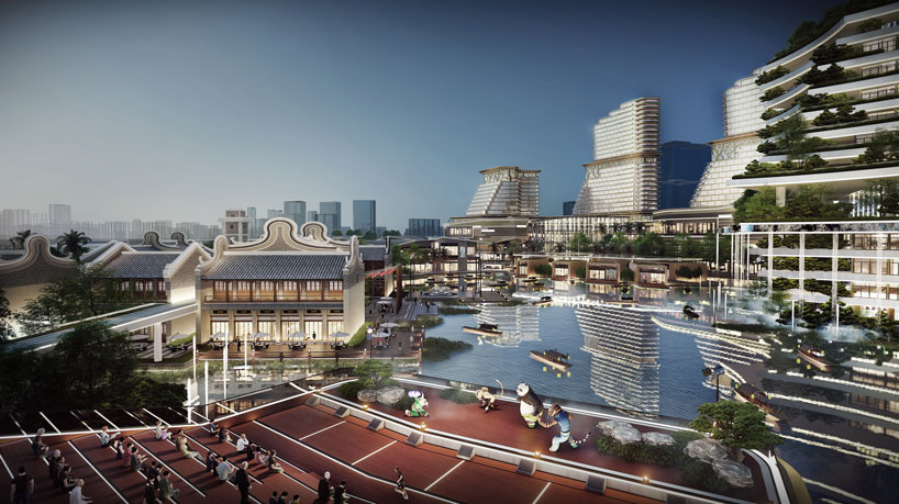 LWK + PARTNERS' waterfront development proposes a greener lifestyle for zhongshan, china designboom