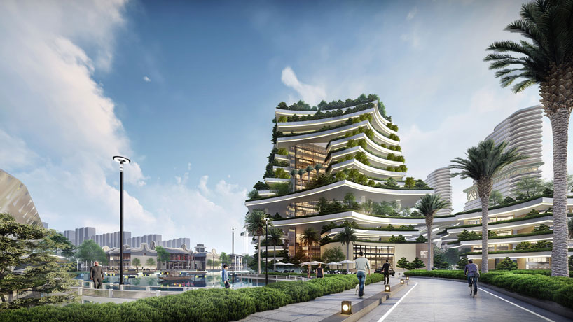 LWK + PARTNERS unveils a waterfront development for zhongshan, china