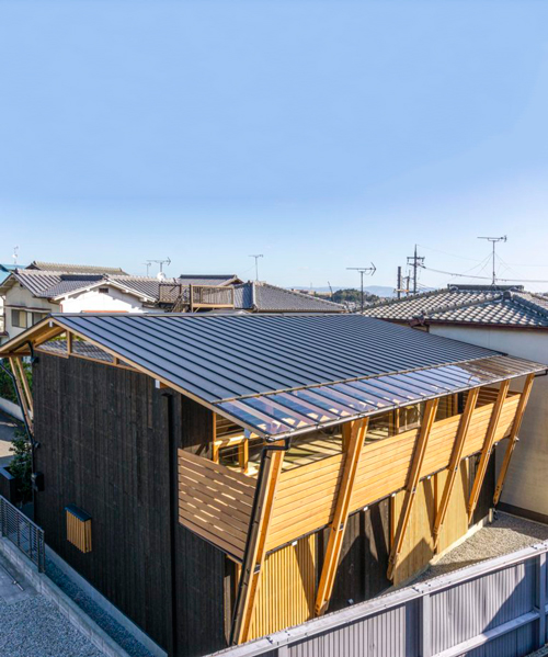 masaru takahashi clads family house 'G' in charred wood exterior in japan