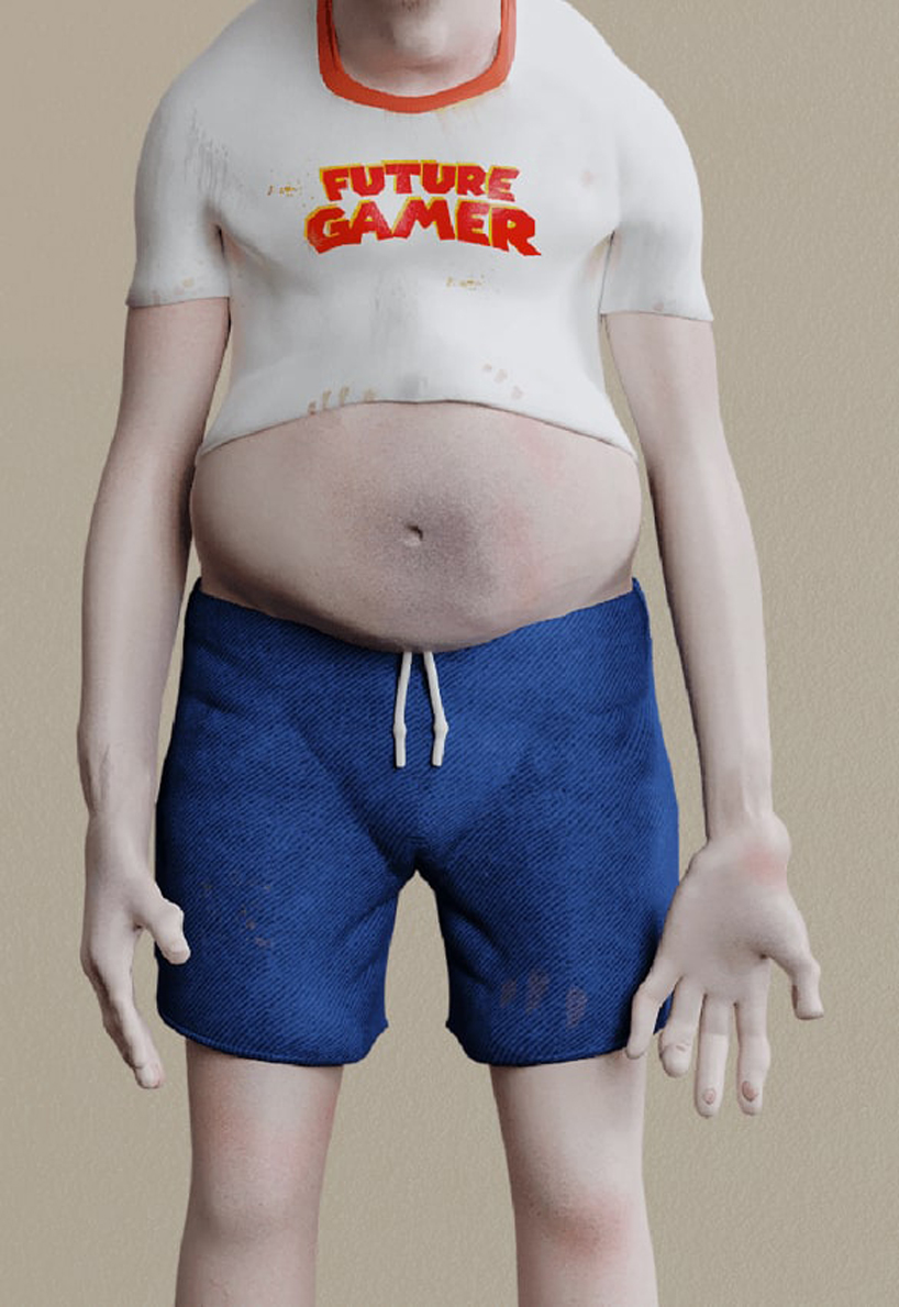 meet michael: a lifelike representation of a future gamer in 2040