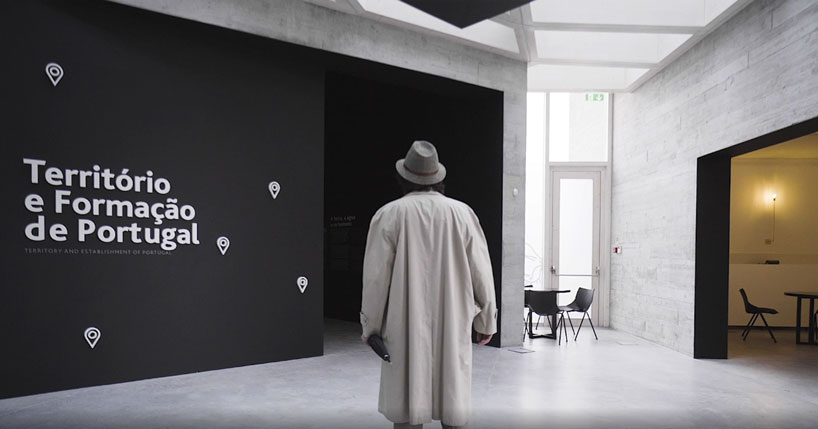 monsieur hulot's visit: a short film about spaceworkers' romanesque center in portugal designboom