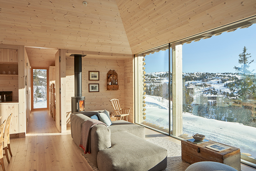 mork-ulnes architects' skigard hytte cabin documented in new film