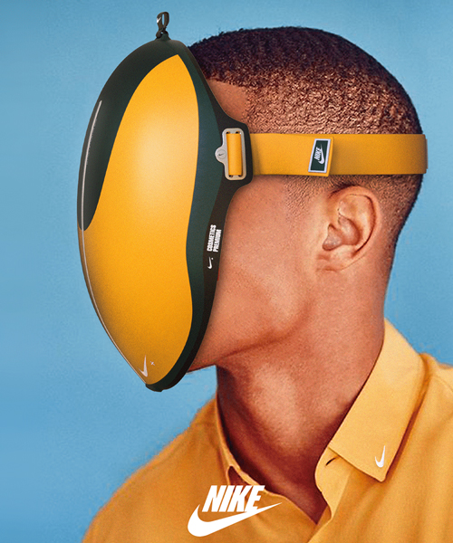 Designer Proposes Futuristic Nike Skincare Led Mask