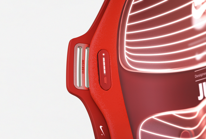 designer proposes futuristic NIKE skincare LED mask to encourage self-development