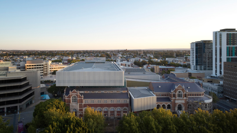 OMA + hassell's new museum for western australia documented by nils koenning