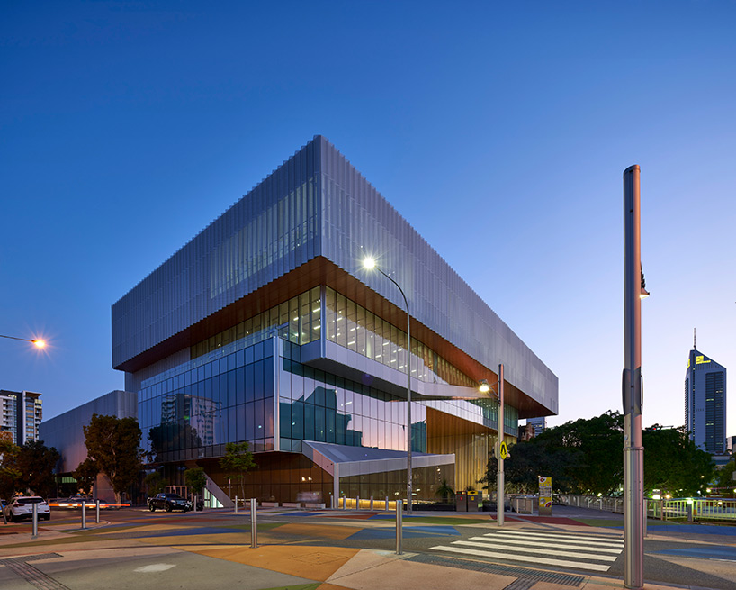 OMA + hassell's new museum for western australia shot by nils koenning