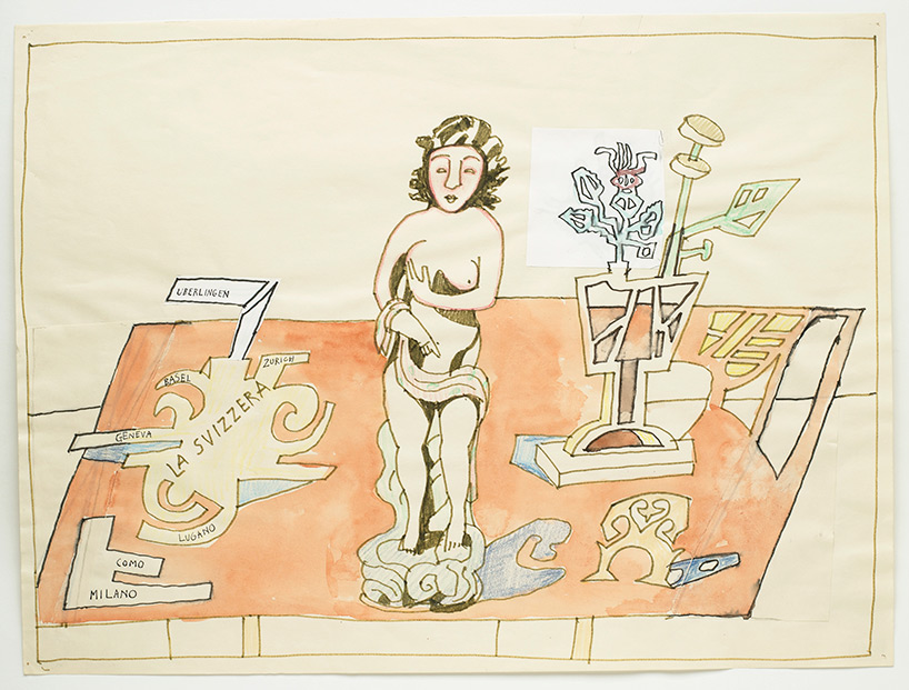 PACE GALLERY hosts saul steinberg's 'imagined interiors' exhibition online