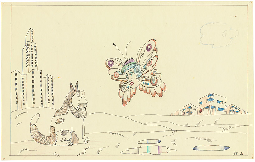 PACE GALLERY hosts saul steinberg's 'imagined interiors' exhibition online