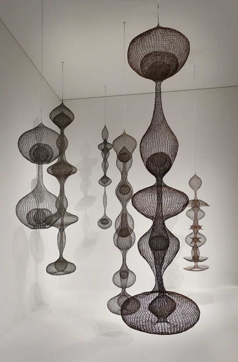 ruth asawa honored with US postage stamps featuring wire sculptures