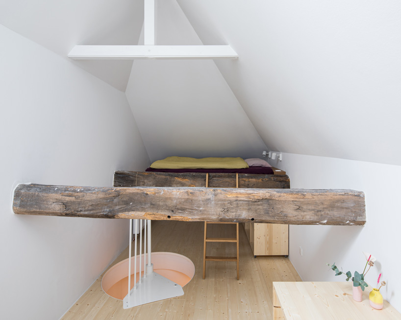 sigurd larsen sets dortmannhof house inside 200-year-old barn in western germany