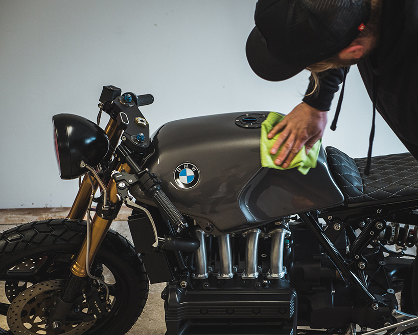 spitfire speed shop's projekt K turns BMW K100 into the motorcycle kaiser