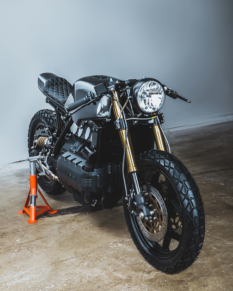 spitfire speed shop's projekt K turns BMW K100 into the motorcycle kaiser