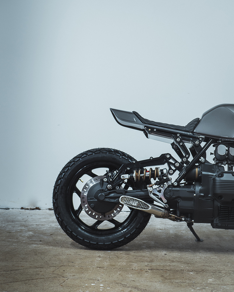 spitfire speed shop's projekt K turns BMW K100 into the motorcycle kaiser