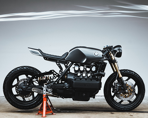 spitfire speed shop's projekt K turns BMW K100 into the motorcycle kaiser