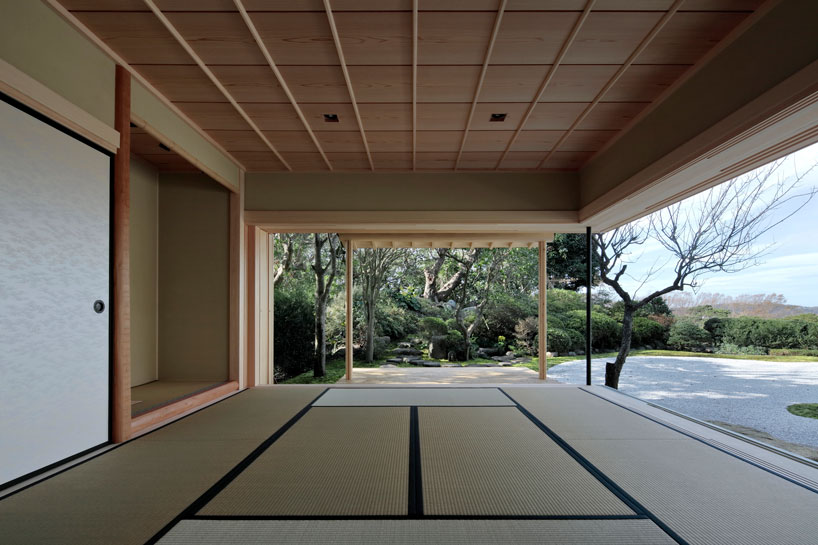 CUBO design architect blends traditional japanese architecture into a contemporary home designboom