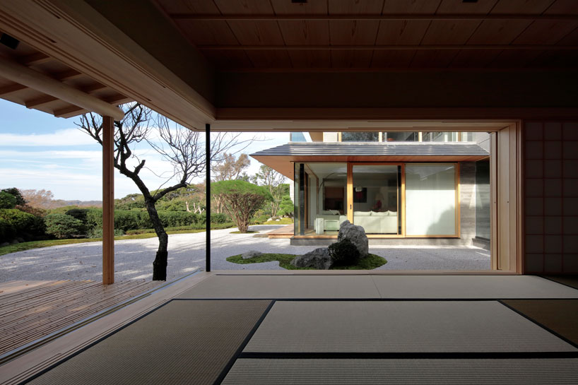 CUBO design architect blends traditional japanese architecture into a contemporary home designboom