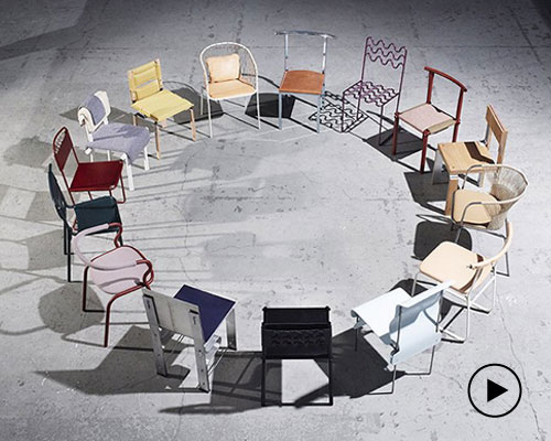 the kinship method experiment brings together the individual style of five designers