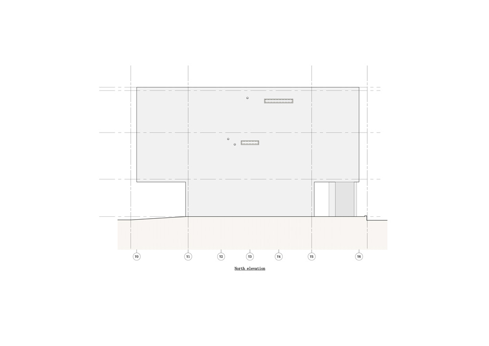 tomoaki uno architects builds concrete cuboid house with protruding balconies in japan