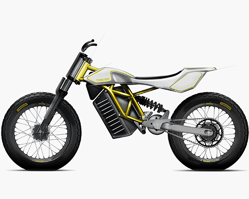 2021 trevor FTR stella electric off-road bike powered by interchangeable batteries