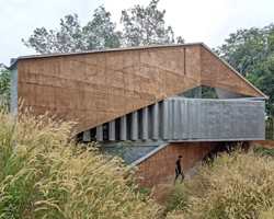 shikhara house by wallmakers is a remote hilltop retreat in southern india