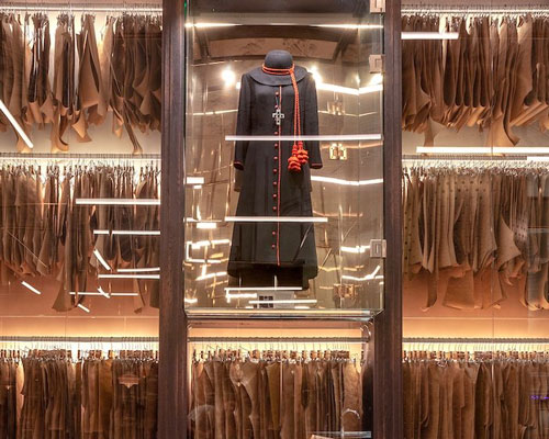 yuna megre brings italian tailoring to a conceptual restaurant at the ritz-carlton moscow