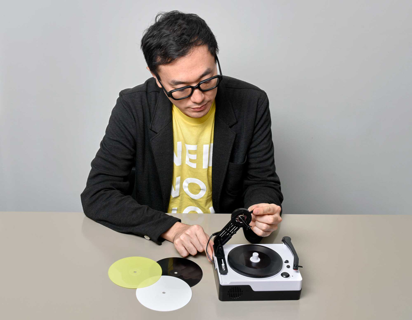 yuri suzuki's easy record maker lets you cut your own vinyls 