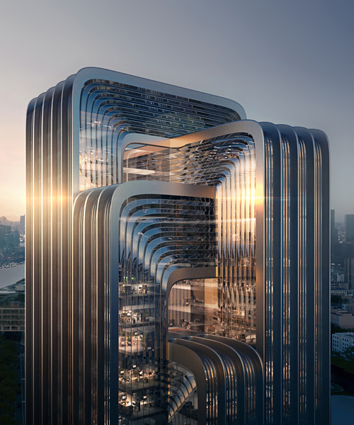 zaha hadid architects to build CECEP's new shanghai headquarters