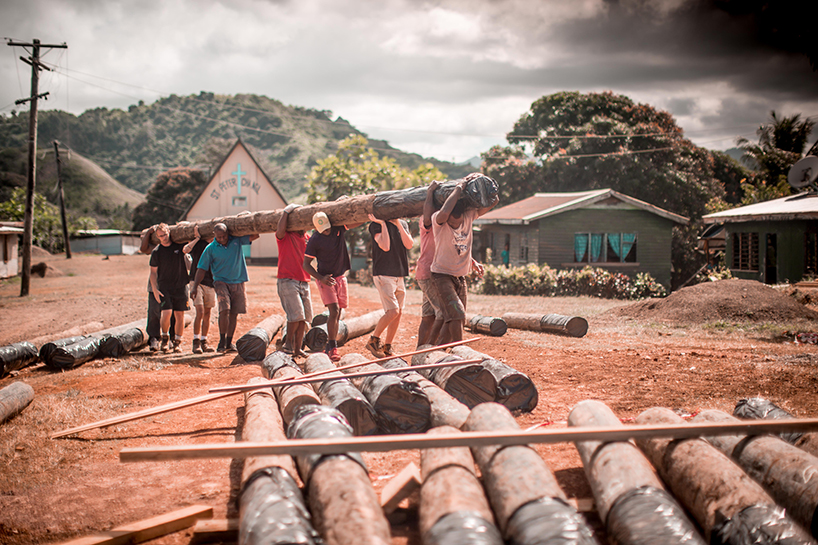 CAUKIN studio introduces gathering space in fiji with its naidi community hall