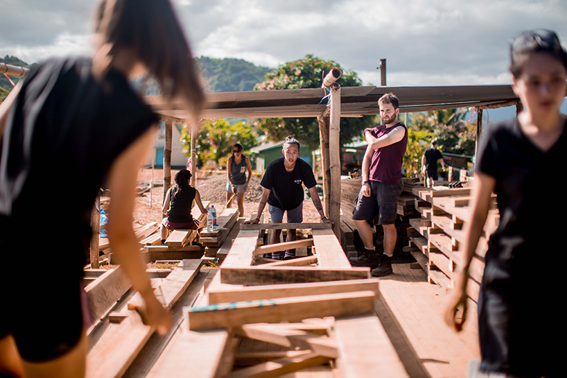 CAUKIN studio introduces gathering space in fiji with its naidi community hall