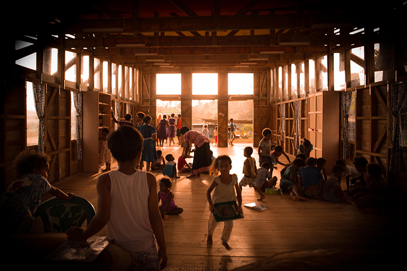 CAUKIN studio introduces gathering space in fiji with its naidi community hall