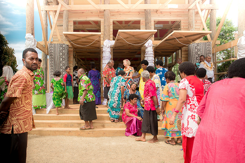CAUKIN studio introduces gathering space in fiji with its naidi community hall