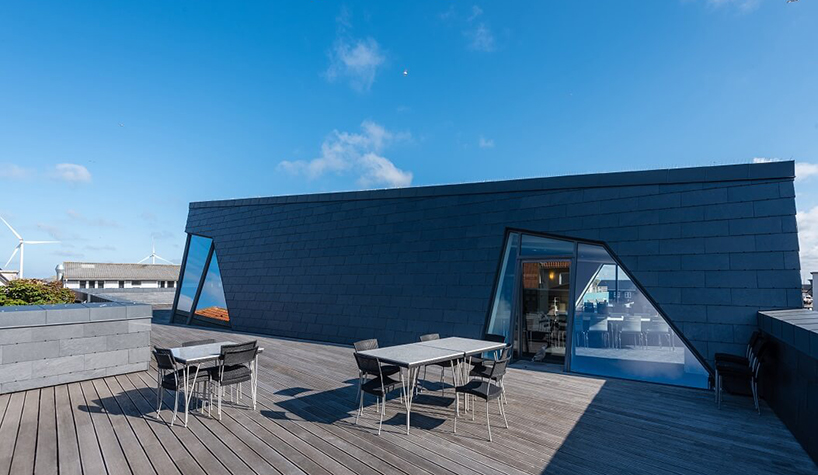 sustainable CUPACLAD slate cladding is tailored to fit your façade