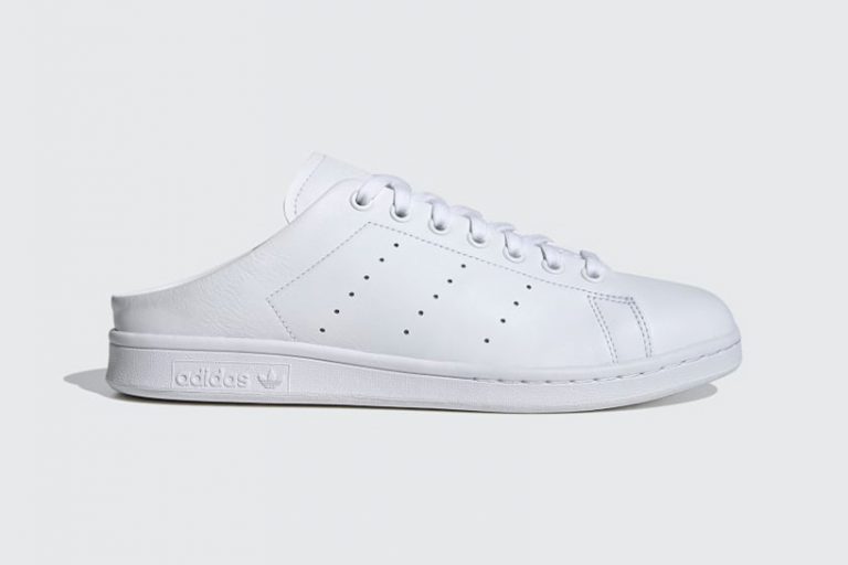 adidas stan smith classics cut heels in casual mule slip-on makeover