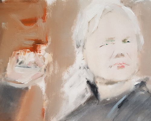 'art for julian assange' petition demands freedom for the wikileaks founder