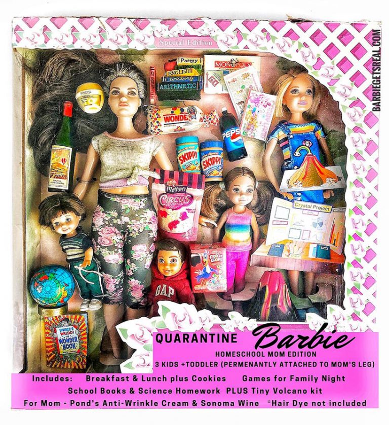 grandma gets real creates relatable quarantine barbie starter packs