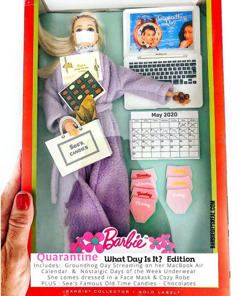 grandma gets real creates relatable quarantine barbie starter packs