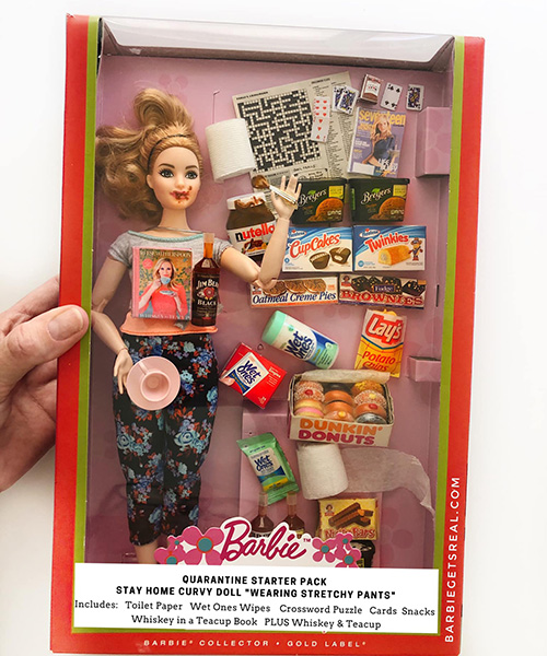 grandma gets real creates relatable quarantine barbie starter packs
