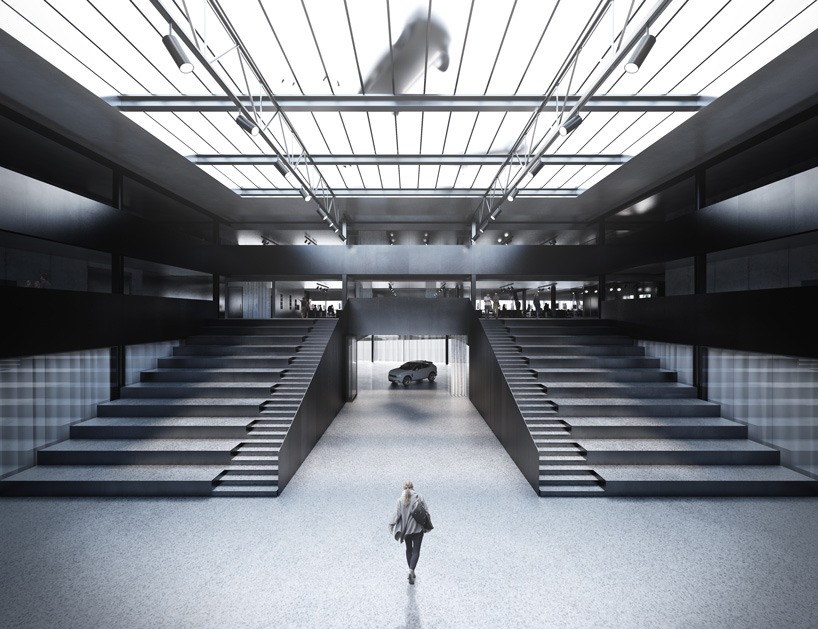 COBE plans design center for global automaker geely in sweden with 'chamber of secrets'