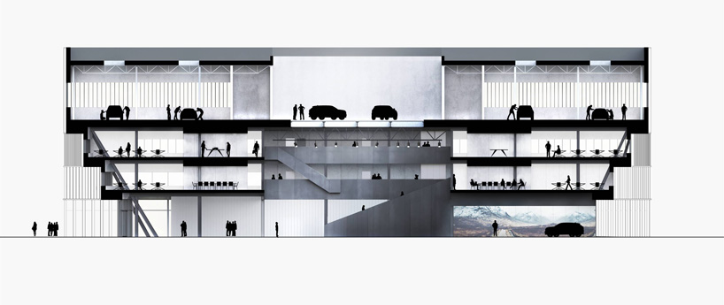 COBE plans design center for global automaker geely in sweden with 'chamber of secrets'