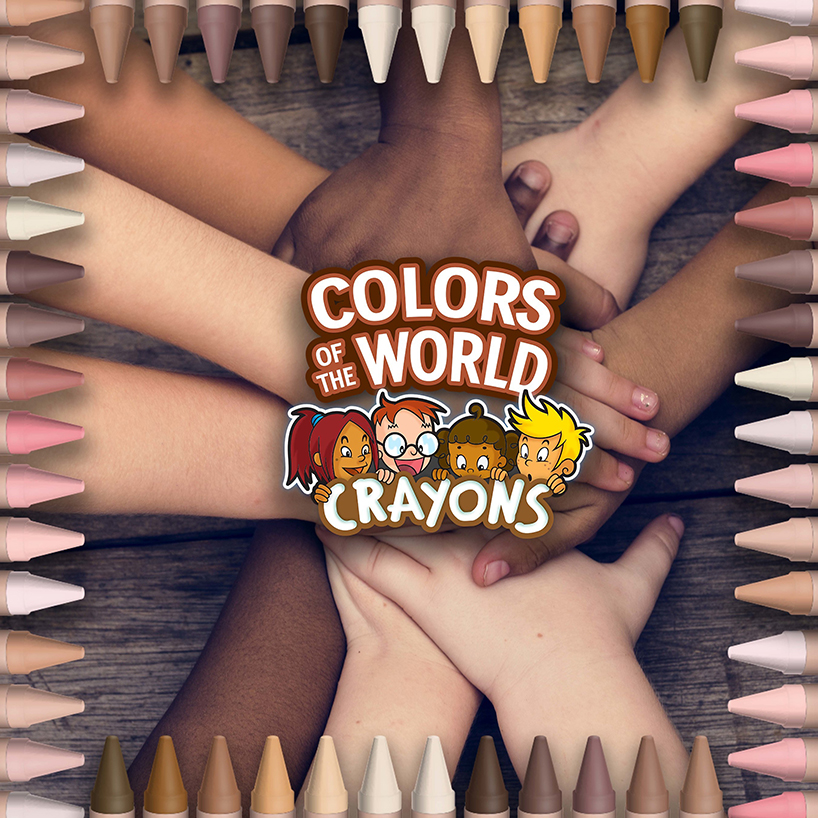 crayola introduces new box with skin tone-inspired crayon colors