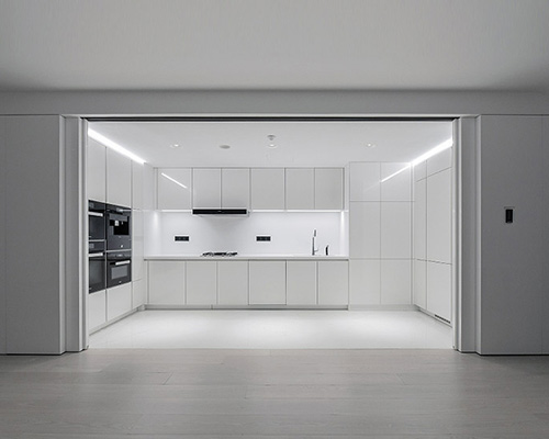 DEVOLUTION designs minimal smart apartment for germaphobe client in china