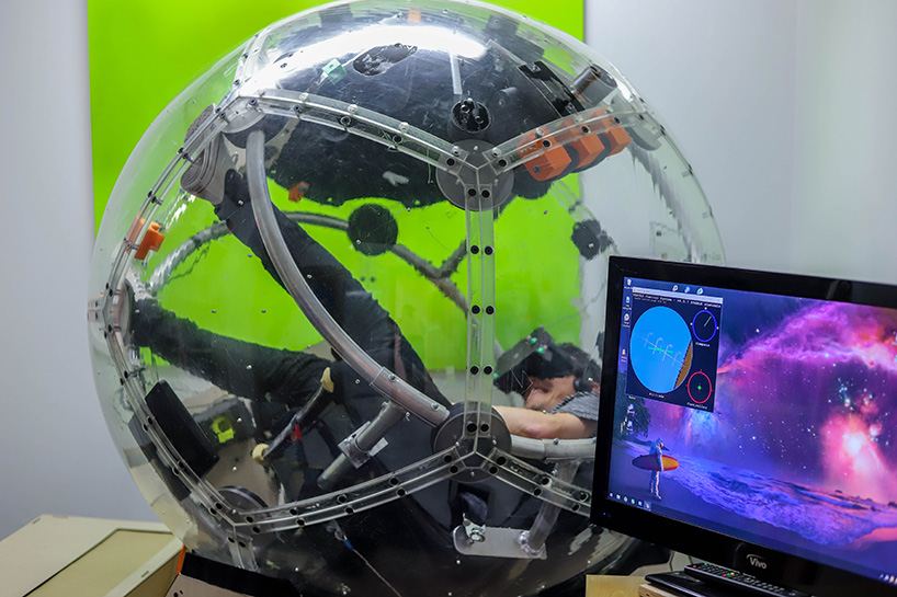 the eight360 NOVA promises a truly immersive, visceral, fully-rollable VR experience