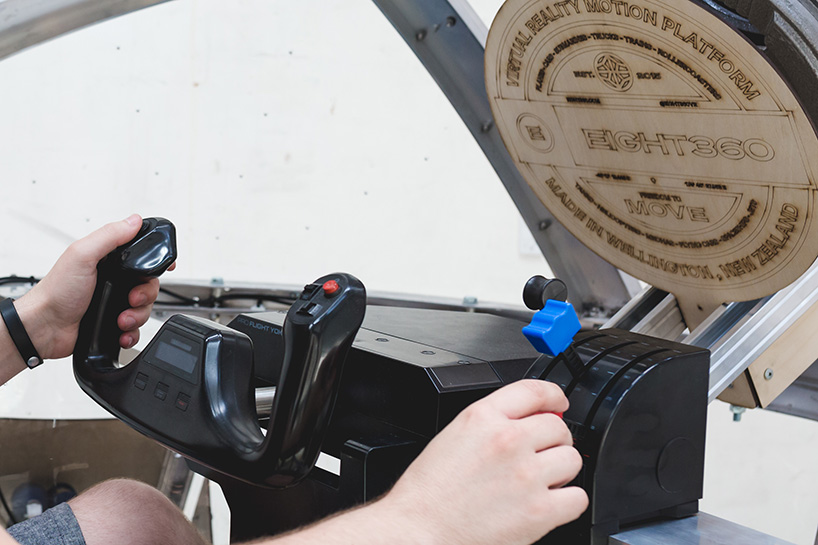 the eight360 NOVA promises a truly immersive, visceral, fully-rollable VR experience