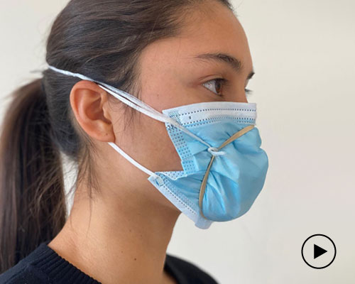 former apple engineer shares a simple DIY fix to seal your surgical mask