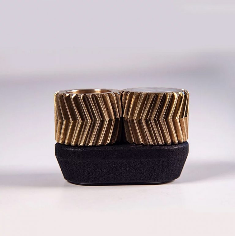 relieve stress with 'helico', the world’s first helical gear fidget toy