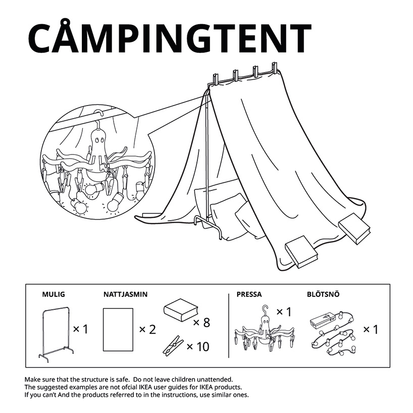 IKEA Released Instructions on How to Build the 6 Best Blanket Forts For  Your Home Quarantine