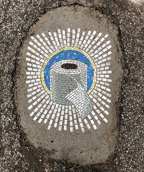 jim bachor fills chicago's potholes with 'worshiped' COVID-19 essentials